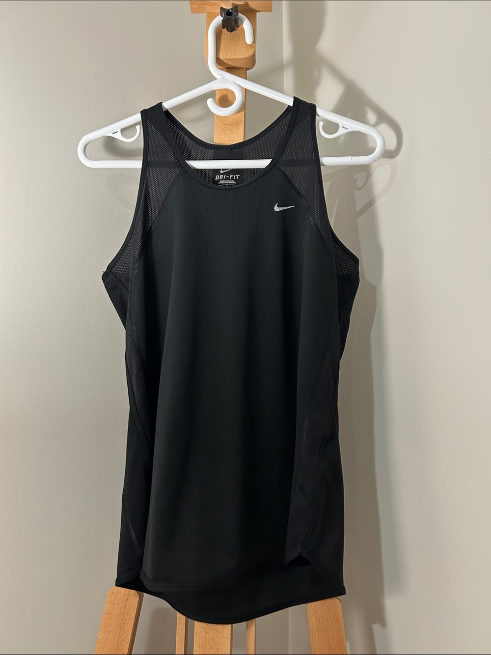 Nike Women’s Dri-FIT Athletic Tank Top in Black Size Large